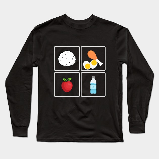 My lunch Long Sleeve T-Shirt by MAU_Design